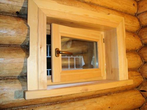 Размер окна в комнате отдыха в бане. Чем отличается банное окно от обычного