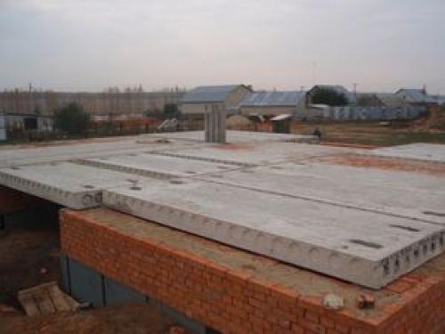 Пустотные и ребристые плиты перекрытия. Панели ПК 01