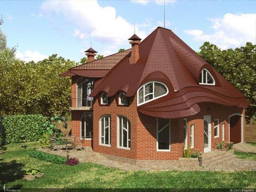 Красивые крыши дачных домов. Крыши частных домов — красивые идеи, архитектурные решения, конструкции и советы по постройке