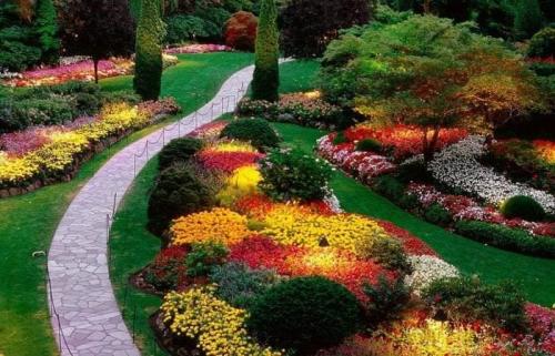 Английский сад ландшафтный дизайн: идеи с фото