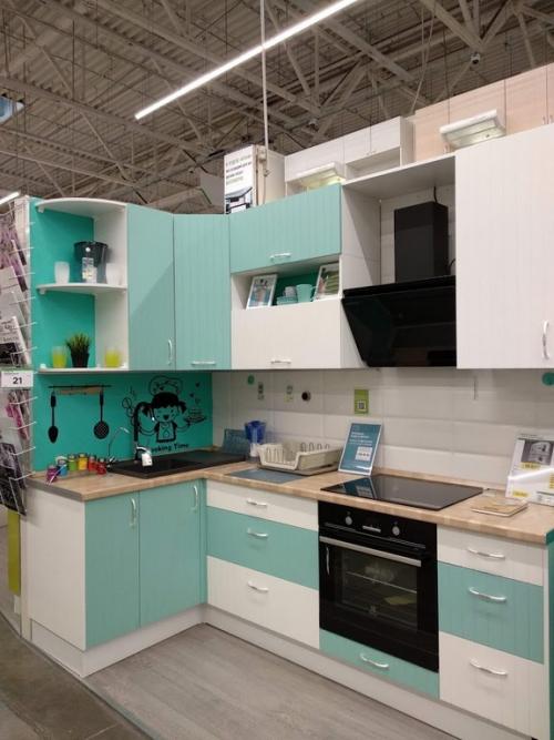 Кухня 2 метра Леруа Мерлен. 30 кухонь из каталога Леруа Мерлен