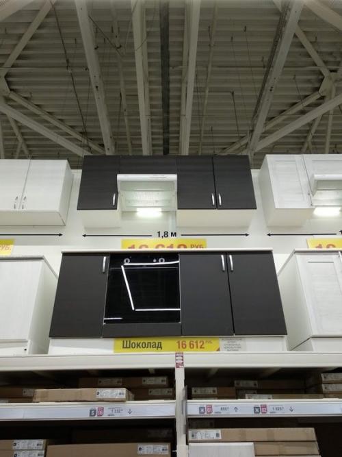 Кухня 2 метра Леруа Мерлен. 30 кухонь из каталога Леруа Мерлен