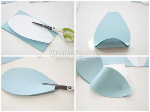 Цветы из бумаги шаблоны своими руками. Цветы из бумаги со схемами и шаблонами для вырезания 30