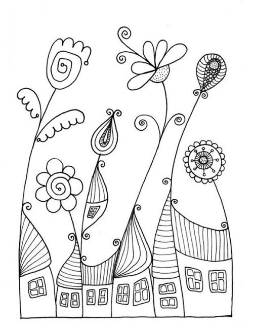 Красивые рисунки цветов. Рисунки цветов