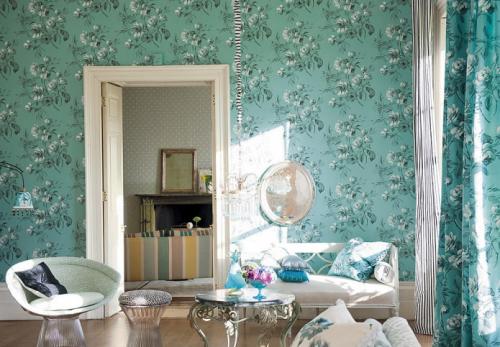 Обои с цветочными рисунками и принтами. Обои в цветочек: аспекты использования 04 Обои с цветочными рисунками и принтами. Обои в цветочек: аспекты использования 04