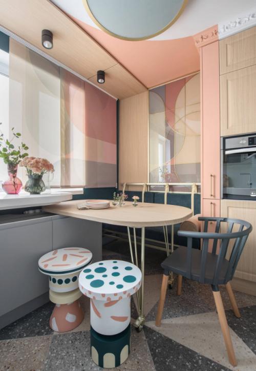 Дешевый ремонт дома своими руками. Сделайте необычный пол 08