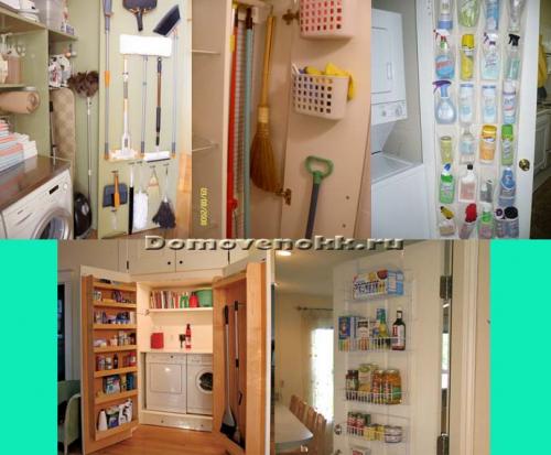 Можно ли использовать подполье для хранения швабров и ведер. Как и где хранить принадлежности для уборки