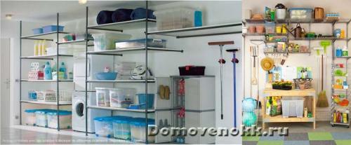 Можно ли использовать подполье для хранения швабров и ведер. Как и где хранить принадлежности для уборки