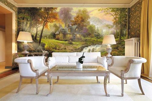 Роспись стен в интерьере 2022. Фреска на стену в интерьере 2022: ТОП-200+ идей дизайна с фото 14 Роспись стен в интерьере 2022. Фреска на стену в интерьере 2022: ТОП-200+ идей дизайна с фото 14