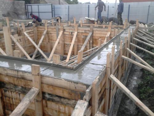 Подвал в доме с ленточным фундаментом. Строительство погреба