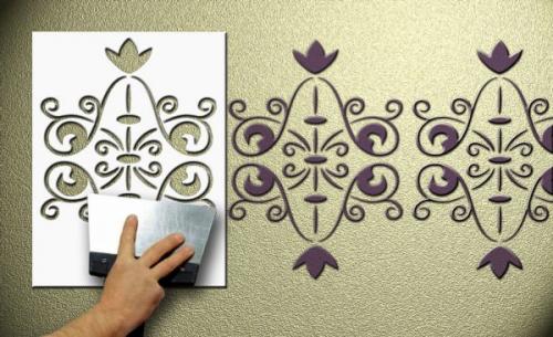 Как сделать трафарет для стен своими руками — пошаговая инструкция