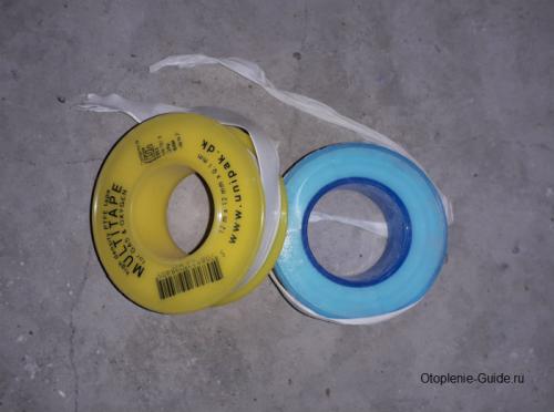 Как наматывать фум-ленту по часовой стрелке. Как правильно намотать ФУМ ленту на резьбу?