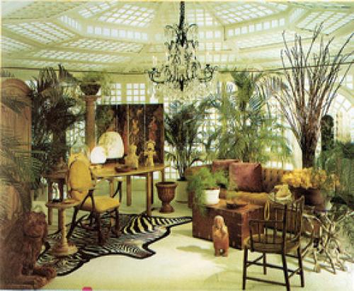 Сад в стиле минимализм. Малые архитектурные формы 01