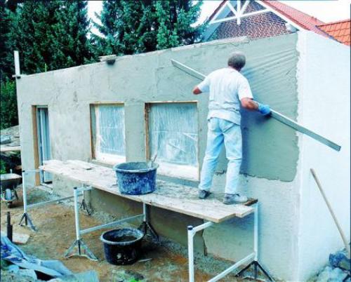 Как оштукатурить пеноблоки снаружи и внутри. Общие правила