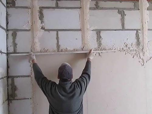 Можно ли штукатурить пеноблоки цементом. Чем штукатурить пеноблок
