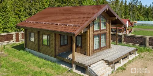 Большие дома из клееного бруса: удобство и экологичность 07 Большие дома из клееного бруса: удобство и экологичность 07