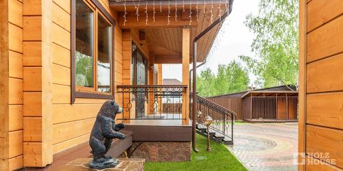 Большие дома из клееного бруса: удобство и экологичность 08 Большие дома из клееного бруса: удобство и экологичность 08