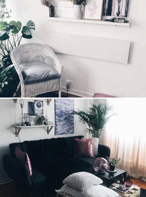 Как сделать ремонт однокомнатной квартиры за 100 тысяч.. Как наша подписчица сделала ремонт в своей однушке в стиле бохо за 100 тысяч рублей