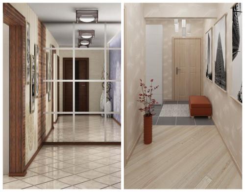 Обои для прихожей расширяющие пространство. Ярко выраженная фактурность отделочных материалов — особый способ расширения пространства