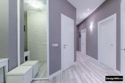 Коридор в квартире 2022. Дизайн прихожей в современном стиле в 2022 году с фото 22 Коридор в квартире 2022. Дизайн прихожей в современном стиле в 2022 году с фото 22
