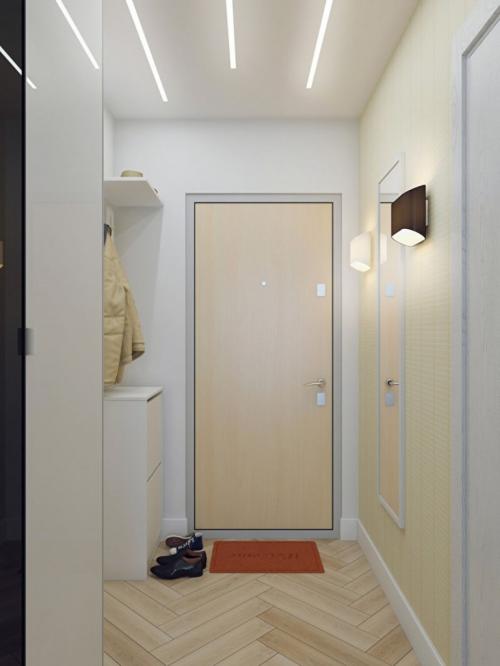 Прихожая для узкого коридора своими руками. Особенности прихожих в узкий коридор