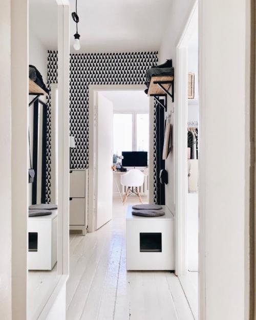 Бюджетный ремонт в коридоре в хрущевке. Прихожая в хрущевке: ТОП-200 фото лучших идей дизайна и планировки. Готовые дизайн-проекты + инструкция