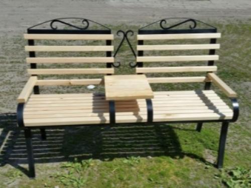 Скамейки из профильной трубы чертежи. Лавочка из профильной трубы своими руками 02