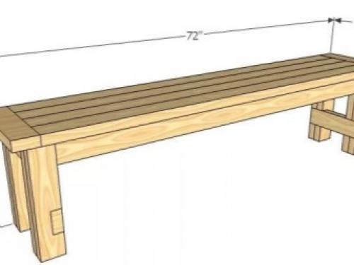 Скамейка для дачи и сада своими руками. Выбор материала и подготовка к работе 16 Скамейка для дачи и сада своими руками. Выбор материала и подготовка к работе 16