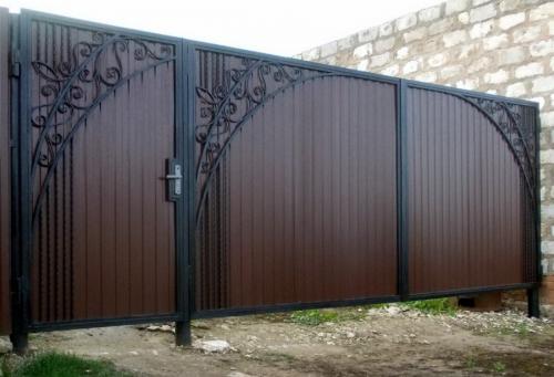 Входная калитка. Калитка для дачи — инструкция по изготовлению стильных конструкций (95 фото-идей)