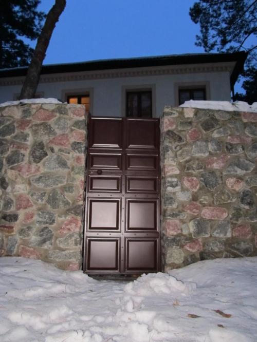 Калитка своими руками. Изделие из профнастила