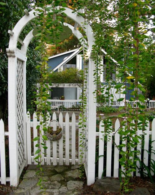 Калитка своими руками. Изделие из профнастила