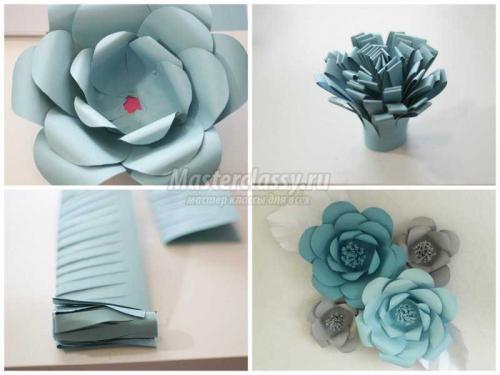 Удивительные бумажные цветы: создайте их своими руками и украсьте свою стену 02 Удивительные бумажные цветы: создайте их своими руками и украсьте свою стену 02