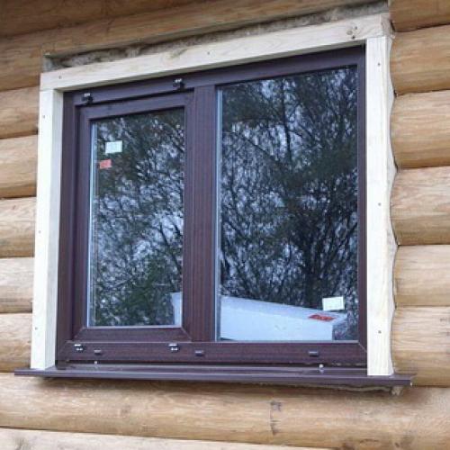 Установка окна в парной бани. Инструкция по изготовлению деревянного окна для парилки 08