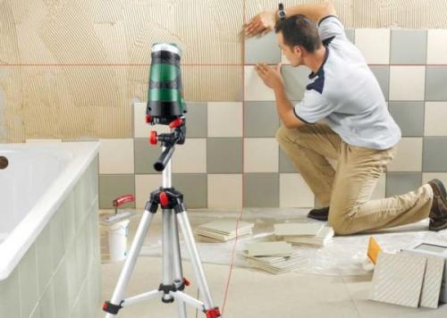 Как класть плитку на гипсокартон в ванной. Схема раскладки кафеля и нанесение разметки