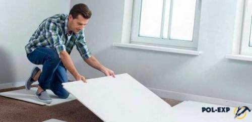 Гипсокартон на пол под ламинат. Преимущества гипсокартонных полов