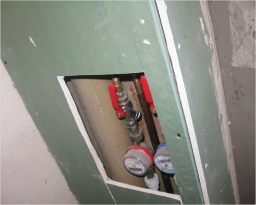 Чем обшить гипсокартон в ванной. Обшивка труб и прокладка коммуникаций