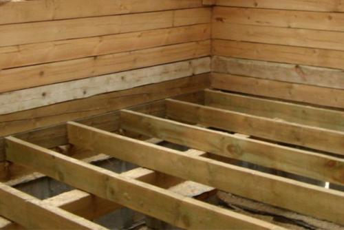 Укрепление лаг: как избежать прогибания пола в деревянном доме 09 Укрепление лаг: как избежать прогибания пола в деревянном доме 09