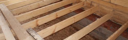 Укрепление лаг: как избежать прогибания пола в деревянном доме 19 Укрепление лаг: как избежать прогибания пола в деревянном доме 19