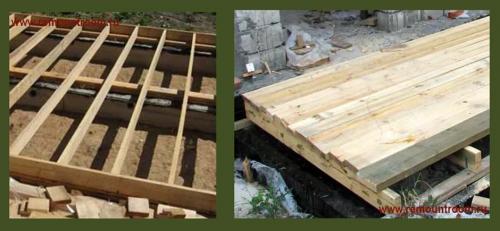 Как правильно выбрать расстояние между лагами пола в деревянном доме 06