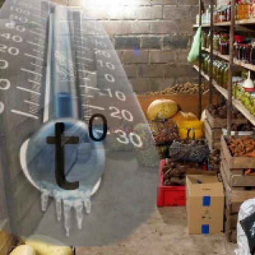 Как понизить температуру в погребе летом. Оптимальная температура для погреба