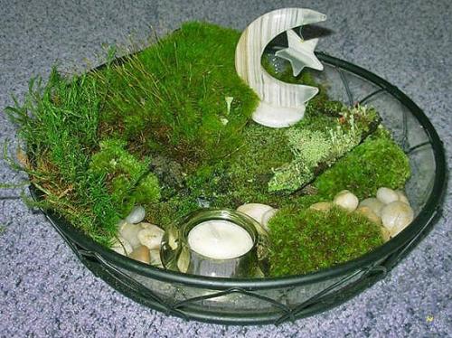 Как сделать мини садик. Акценты