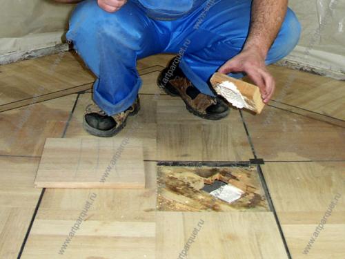 Можно ли восстановить вздувшийся паркет самостоятельно