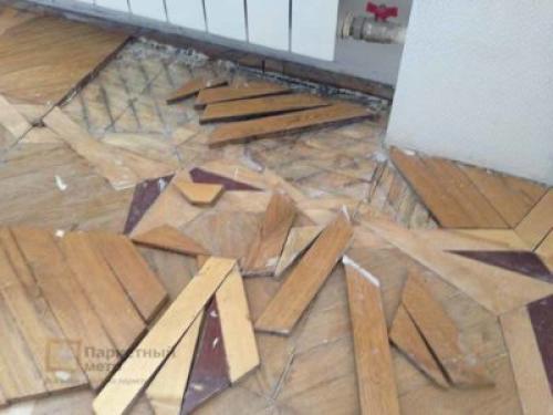 Можно ли восстановить вздувшийся паркет самостоятельно