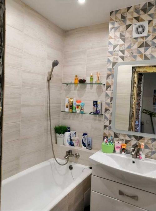 Бюджетный ремонт ванной в хрущевке. Выбор стиля оформления