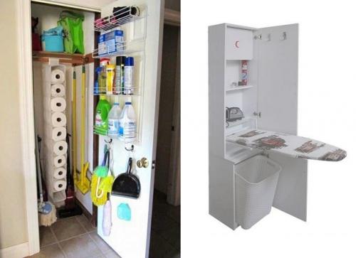 Какие типы шкафов и шкатулок лучше использовать для хранения швабров и ведер в квартире. Каким должно быть наполнение для хозяйственного шкафа