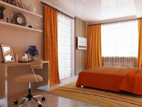 55 идей оранжевого цвета в интерьере. Применение в интерьере 14