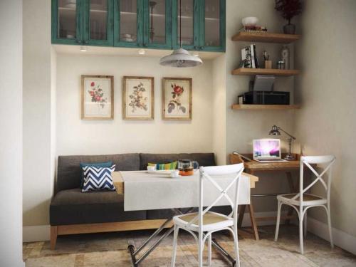 Дизайн однокомнатной квартиры с нишей альковом. Дизайн квартиры с нишей — особенности дизайна однокомнатных и многокомнатных квартир (145 фото)