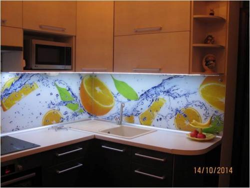 Кухня в бежевых тонах с коричневым. Сочетание бежевого с другими цветовыми решениями 22