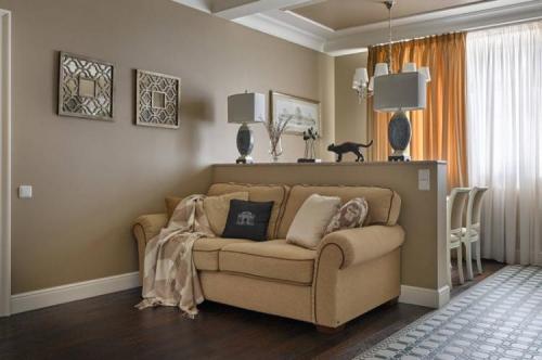 Разделение пространства в квартире-студии. 70+ идей зонирования однокомнатной квартиры