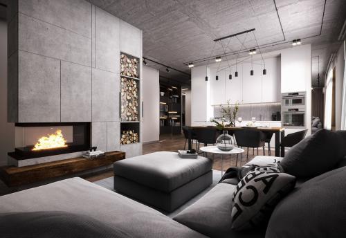 Сочетание цветов в интерьере с серым. Почему серый цвет в интерьере так популярен